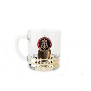 Кружка для чая и кофе с металлической накладкой Полиция ВОХР