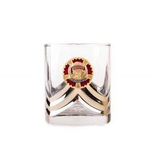 Бокал для виски с металлической накладкой 45-я Отдельная гвардейская бригада специального назначения ВДВ