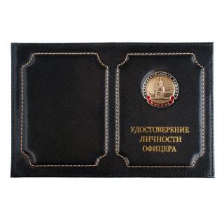 Обложка на удостоверение личности офицера Кремль Спасская башня лак.небо