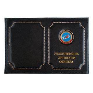 Обложка на удостоверение личности офицера Роскосмос