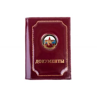 Обложка на документы+паспорт ВВ кулак с автоматом