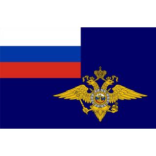 Флаг МВД России (ткань Direсt)