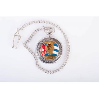 Часы карманные с металической накладкой "Че Гевара"