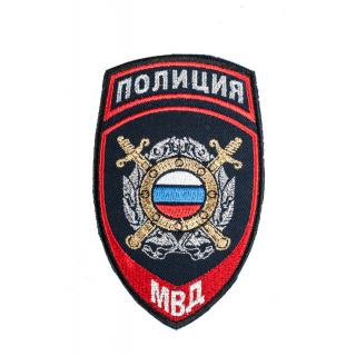 Шеврон Полиция МВД Охрана общественного порядка "золото"
