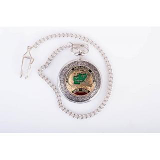 Часы карманные с металлической накладкой "Участник Афганской войны"