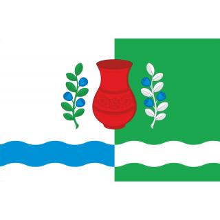 Флаг Шилекшинского сельского поселения (ткань Direсt)