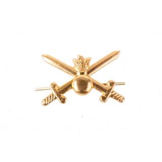 Эмблема петличная Сухопутные войска "золото"