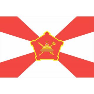 Флаг Московского военного округа  (ткань Direсt)
