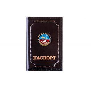Обложка на паспорт Гурзуф, кожа премиум