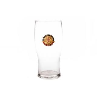 Бокал для пива Тюльпан, с металлической накладкой РВиА (Орел 30 мм.)