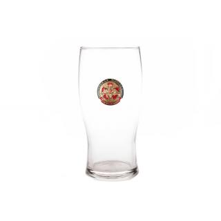 Бокал для пива Пейп-Эль, с металлической накладкой Военная разведка (Орел спецназа на гвоздике ГРУ)