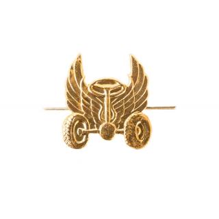 Эмблема петличная автомобильные войска "золото"