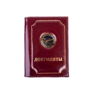 Обложка на документы+паспорт Морская пехота (акула)
