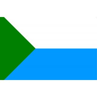 Флаг Хабаровский край (ткань direct)