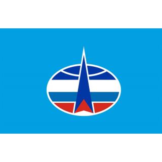 Флаг Космические войска РФ (ткань Direсt)
