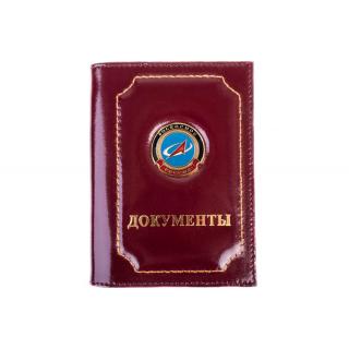 Обложка на документы+паспорт Роскосмос