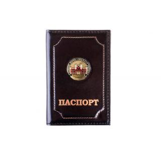Обложка на паспорт Брестская крепость, кожа премиум