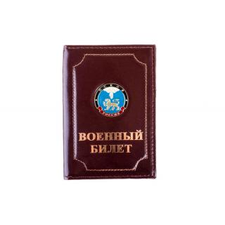 Обложка на военный билет Псков, кожа премиум