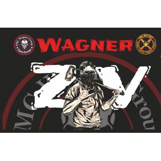 Флаг Wagner Group. Z/V (ткань direct)