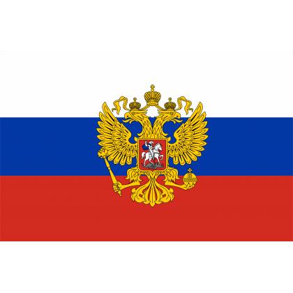 02 Флаг РФ с гербом