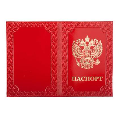 паспорт нанесение красный